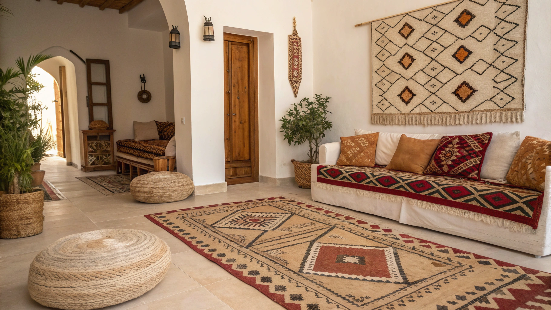 15+ Homes Using Berber Motifs Without Going Full Boho