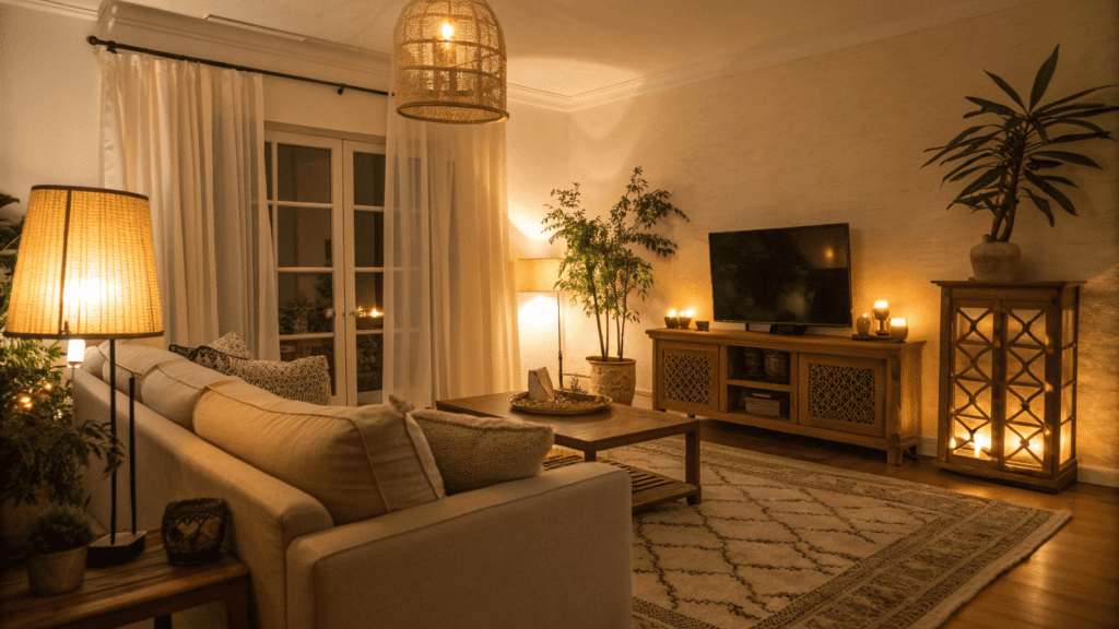 living room lighting remodel ideas that add warmt