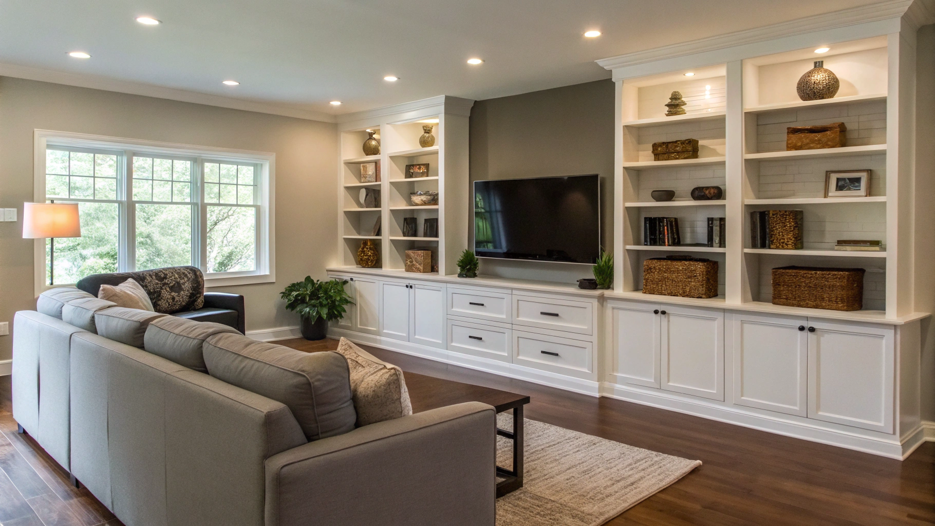 17+ Living Room Storage Remodel Ideas Without Clutter