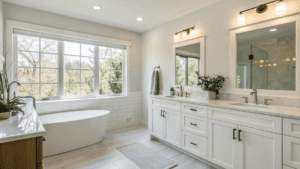 14+ Minimal Bathroom Remodel Ideas for Calm Spaces