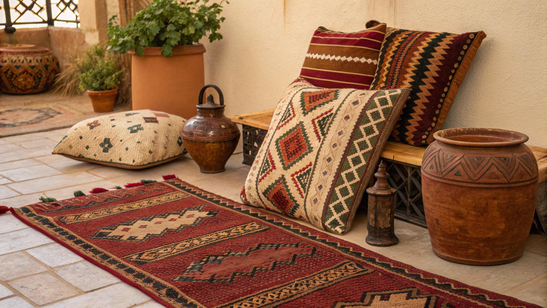 19+ Motif Berbere Home Decor Ideas Inspired by Moroccan Design
