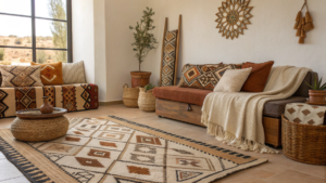 16+ Motif Berbere Styling Ideas for Modern Living Rooms