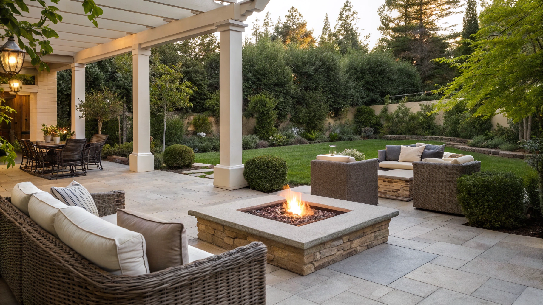 17+ Patio Remodel Ideas with Fire Features