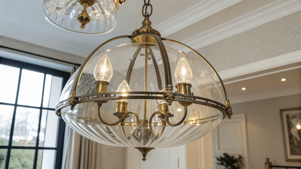 pendant lamp ideas using glass brass and chrome 1 1
