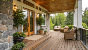 13+ Porch Remodel Ideas with Natural Materials