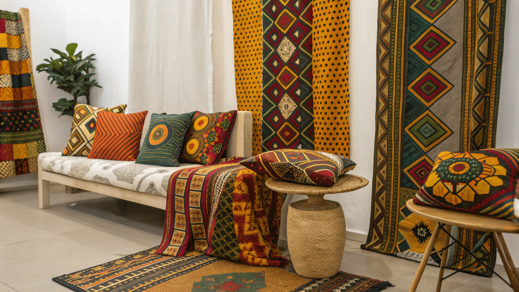 17+ Ways Designers Use African Textiles in Modern Homes