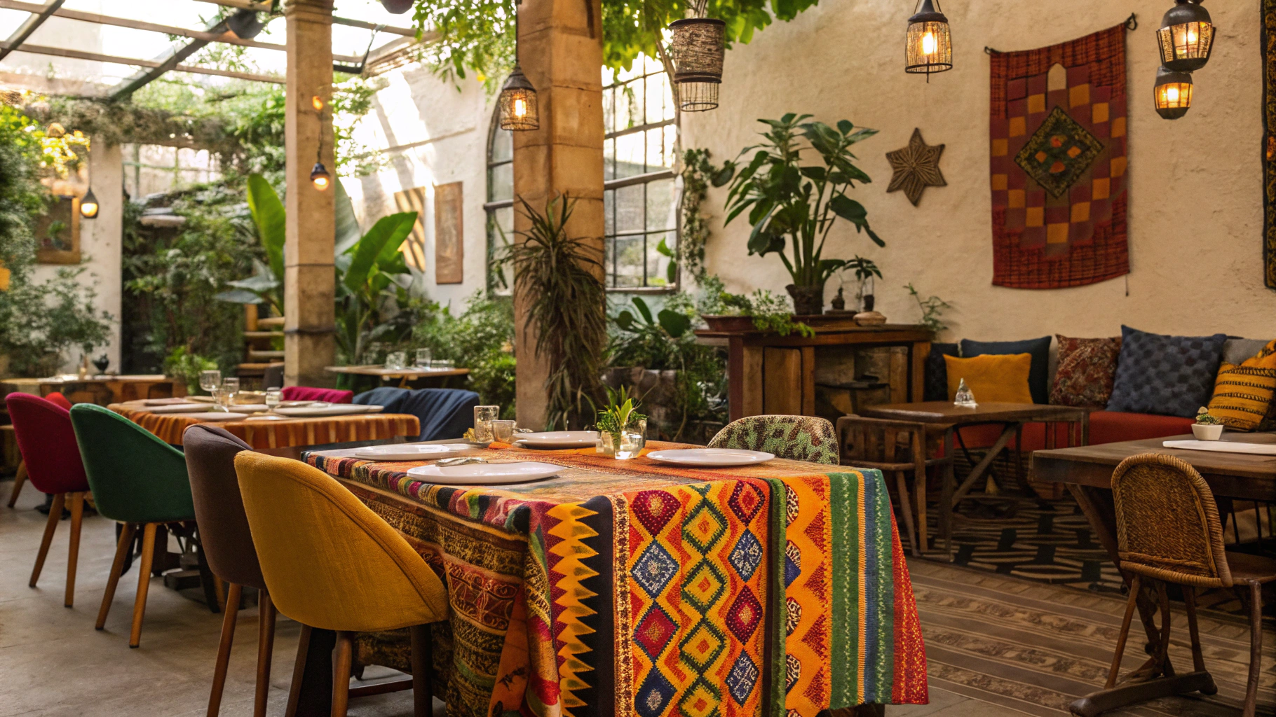 14+ Afrobohemian Dining Spaces With Real Personality