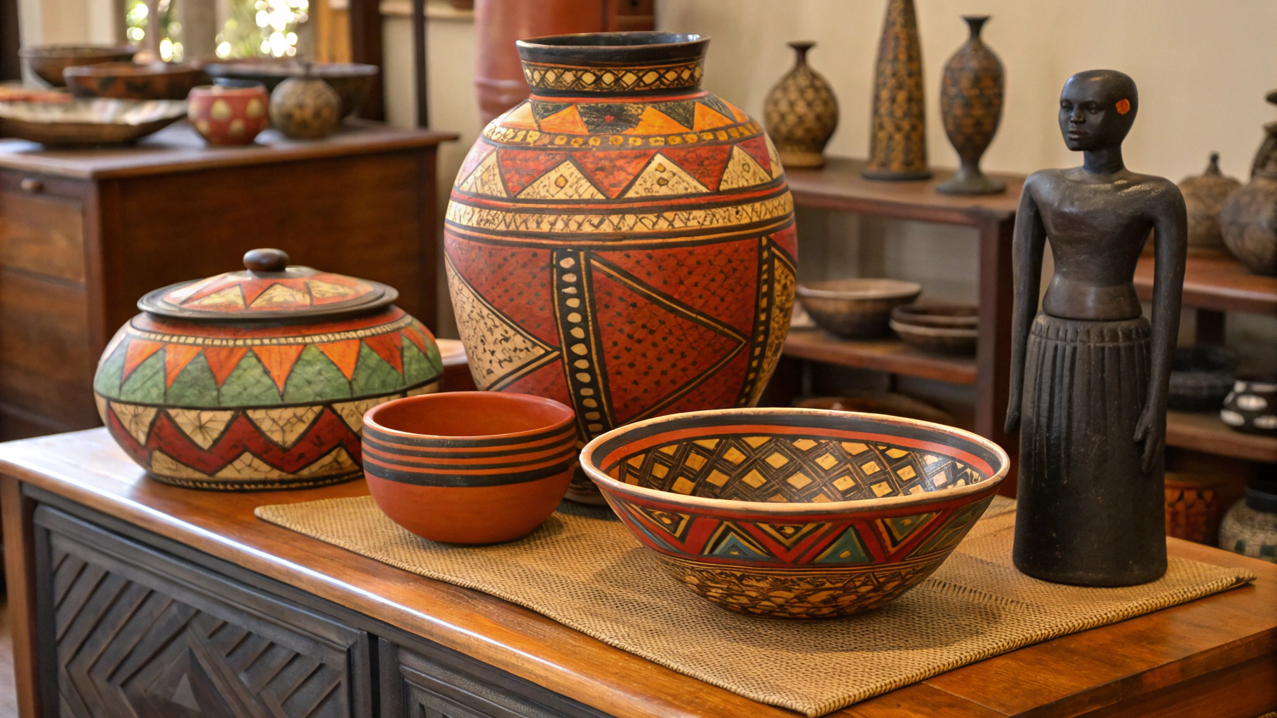 15+ Afrobohemian Pottery and Ceramic Home Decor Ideas