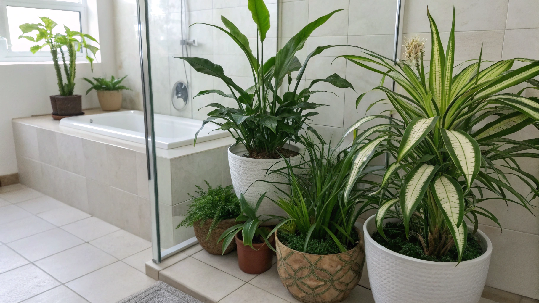 13+ Air-Purifying Bathroom Plants That Keep Things Fresh