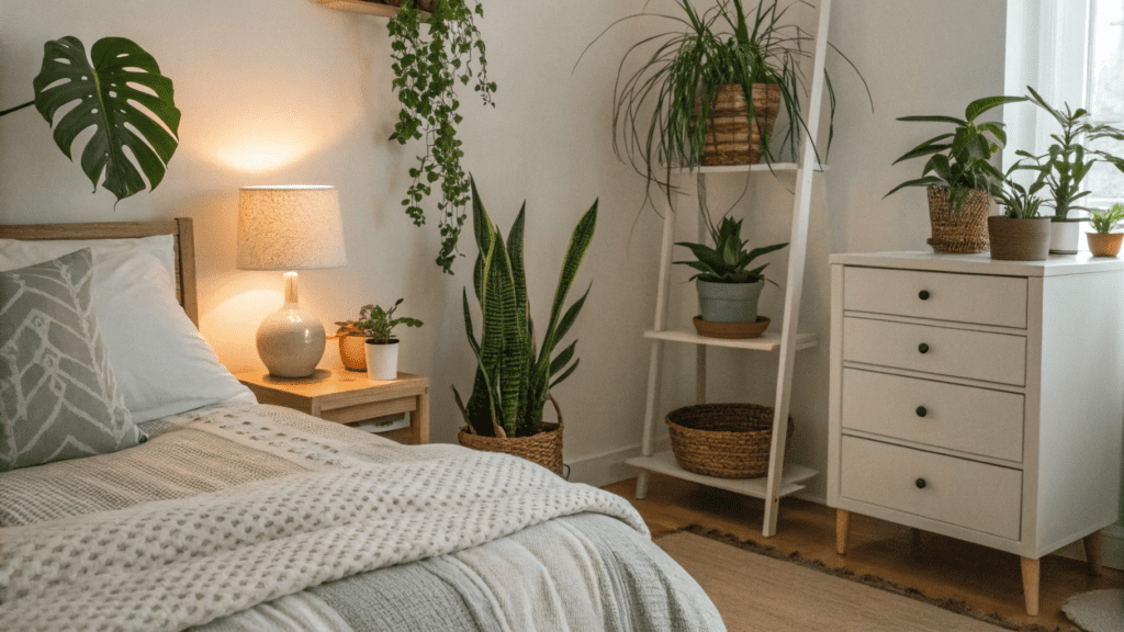 calming bedroom plants that help you sleep better