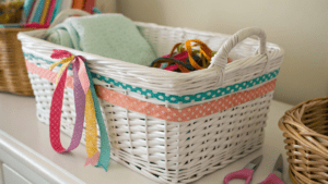 17+ DIY Wicker Basket Makeover Ideas for Organizing