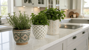 16+ Kitchen Counter Plant Ideas for a Fresh, Functional Space