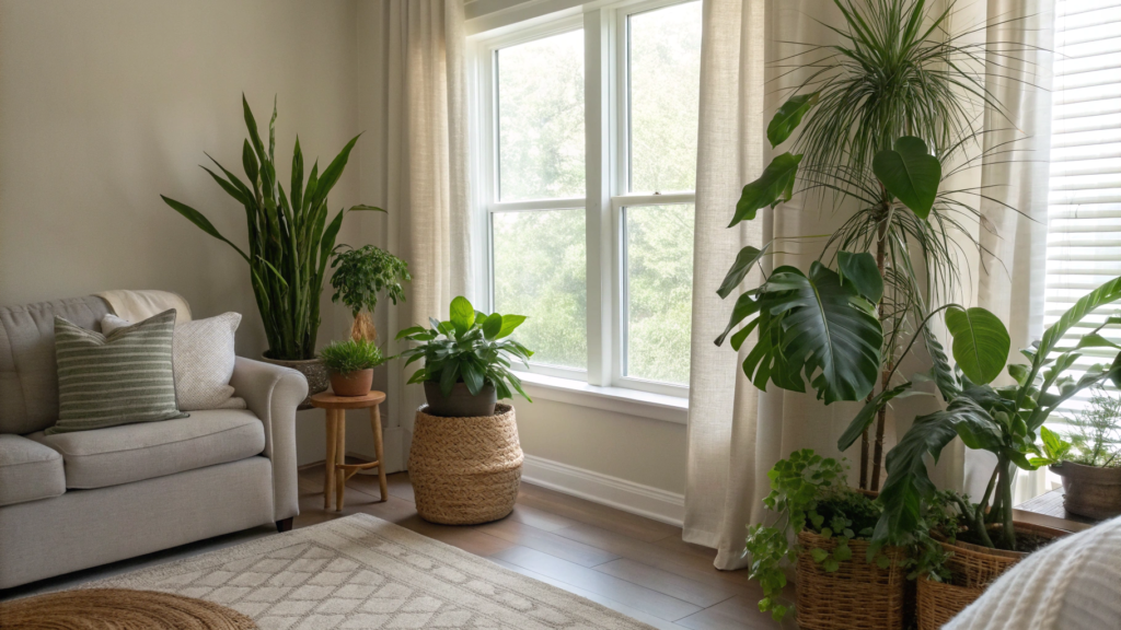 low light plants for windowless living rooms