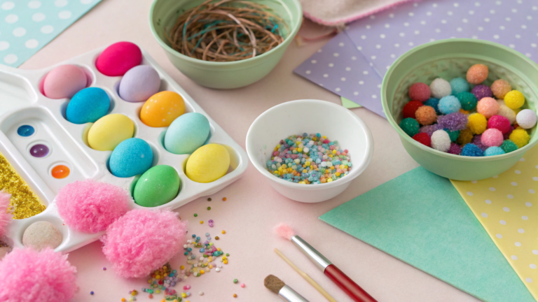 mess free spring craft ideas