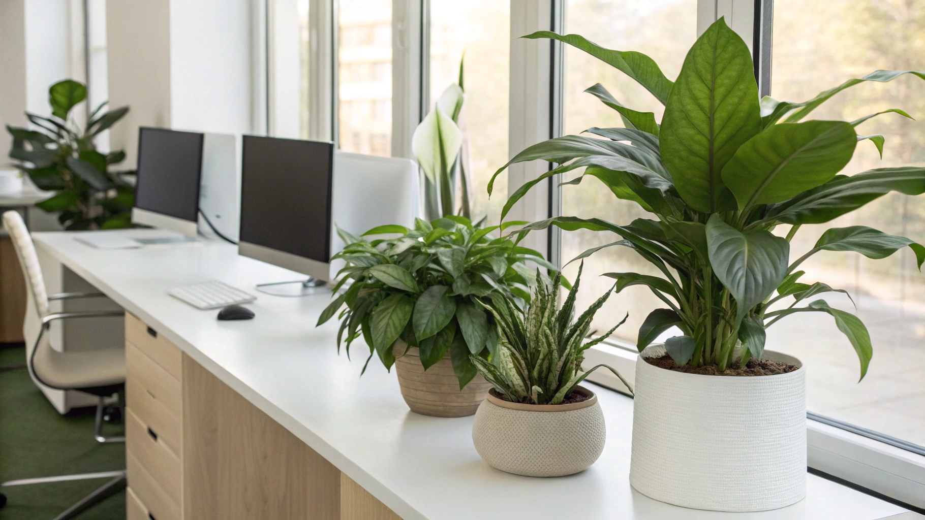 12+ Office Desk Plants That Boost Focus and Calm