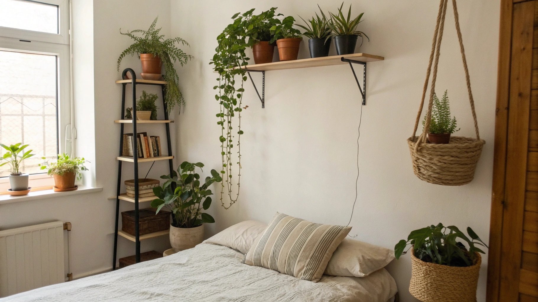 17+ Small Bedroom Plant Ideas That Don’t Take Up Space