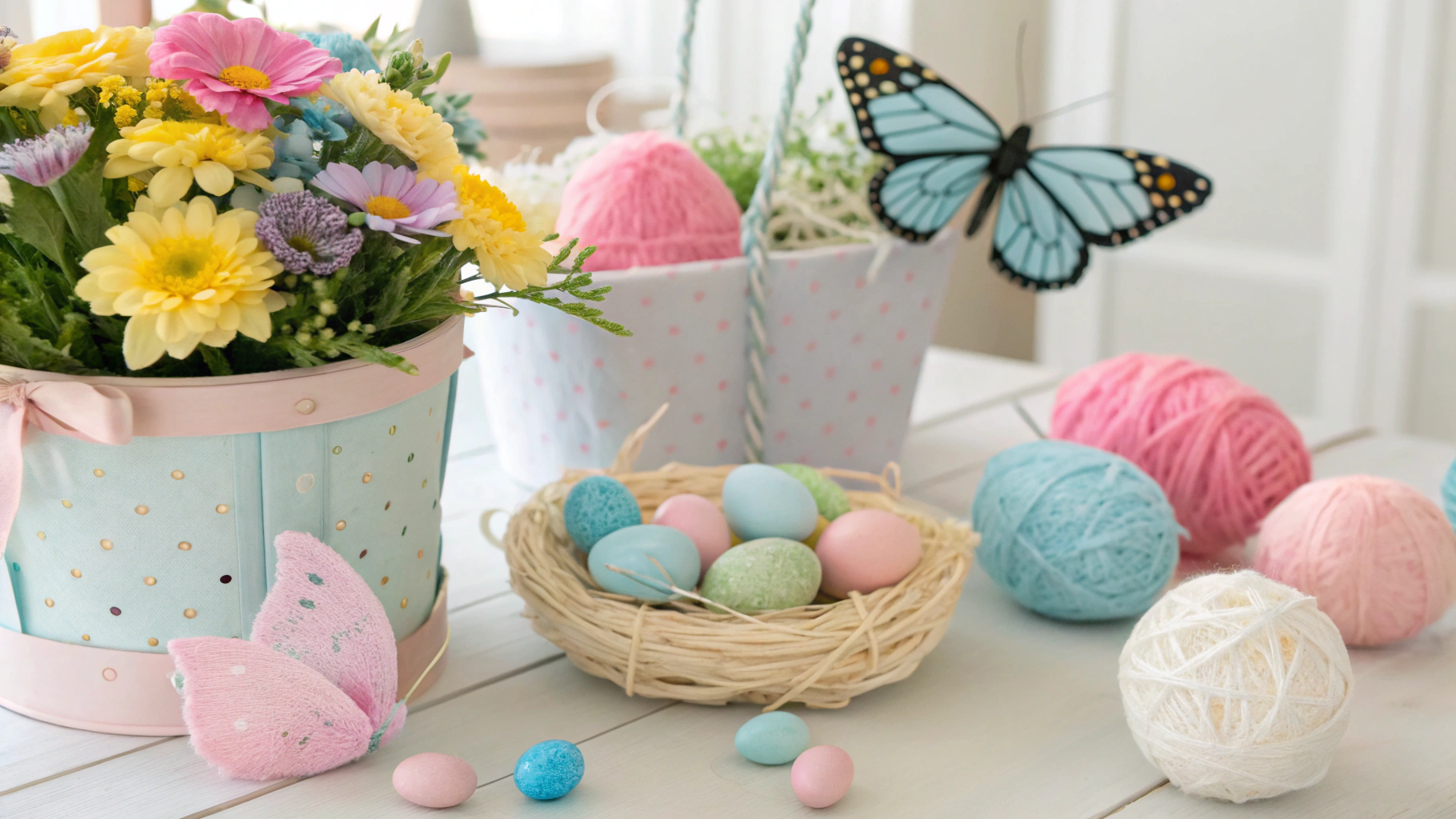 15+ Soft Pastel Spring Craft Ideas