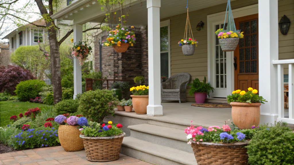spring craft ideas for porch and patio