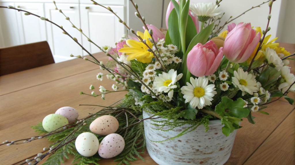 spring craft ideas for table centerpieces