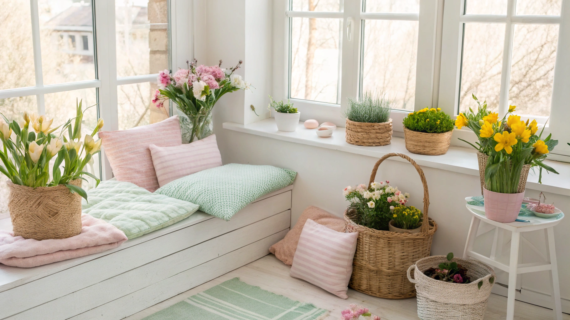 14+ Spring Decorating Ideas for Small Spaces