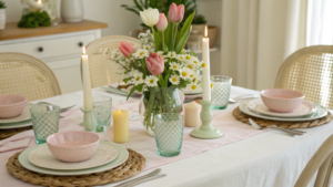 13+ Spring Dining Table Decor Ideas for Everyday Elegance