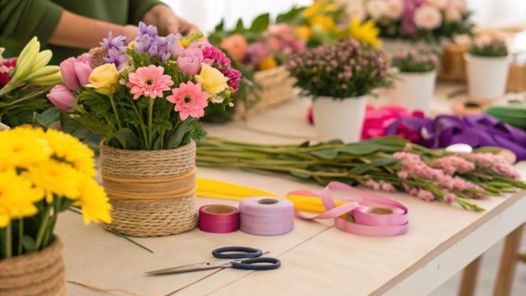 spring floral craft ideas for women 1 1