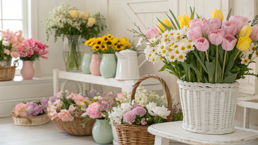 spring floral decor ideas