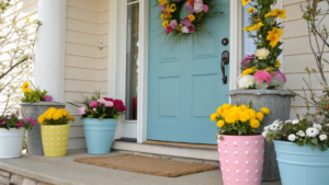 20+ Spring Front Door Decor Ideas Beyond Wreaths