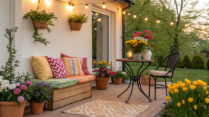 21+ Spring Patio Decor Ideas for a Cozy Outdoor Setup