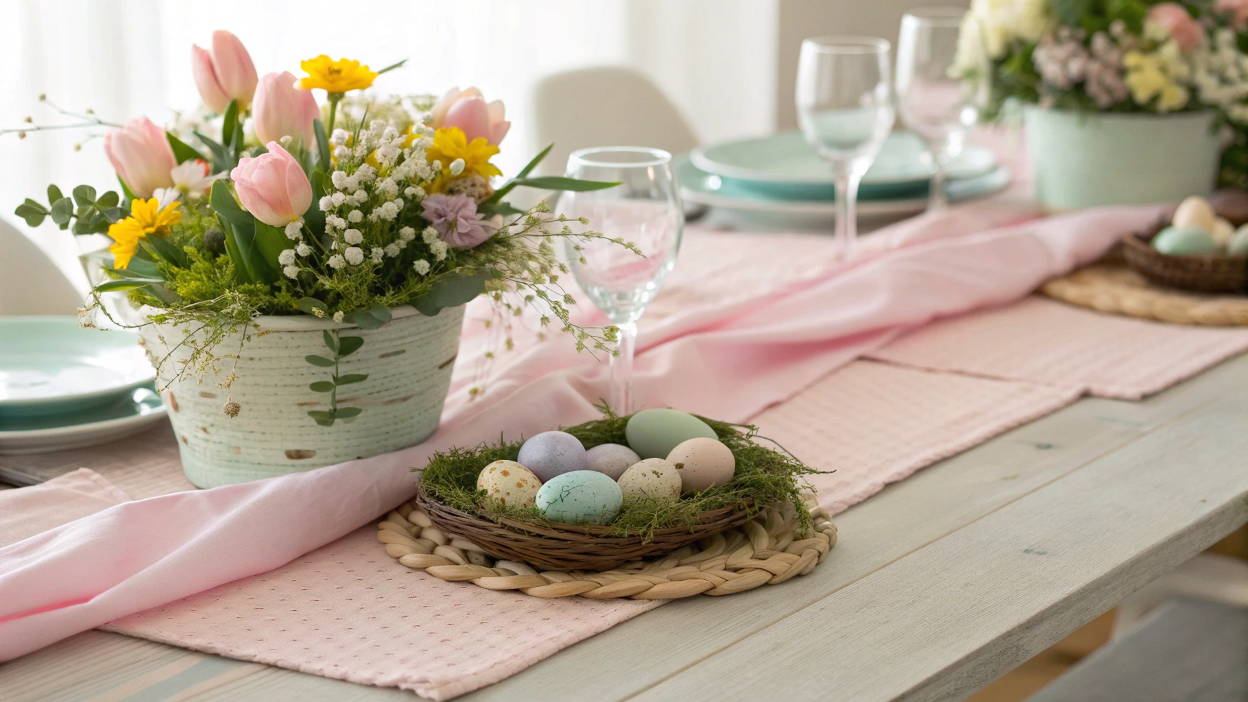 15+ Spring Table Runner Decor Ideas for a Quick Refresh