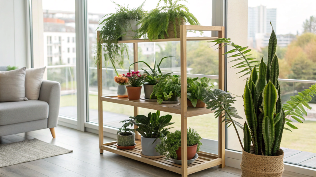 stylish indoor plant shelf ideas for every room