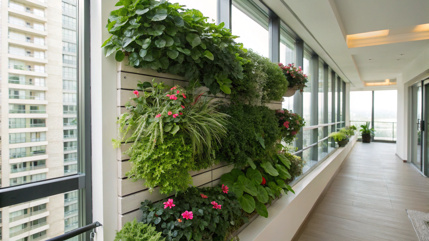 14+ Vertical Garden Wall Ideas for Apartments