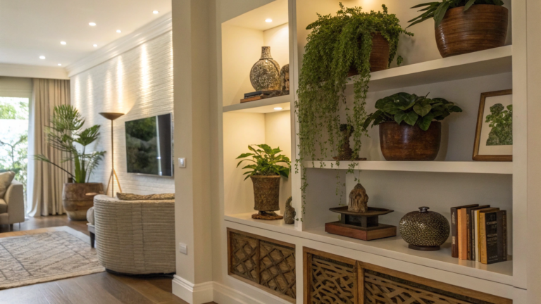 wall niche styling ideas that add depth