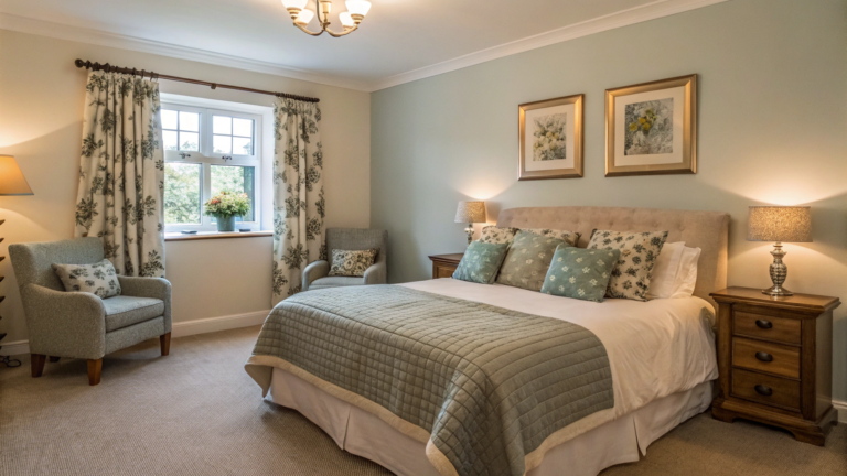 guest room that make people feel welcome