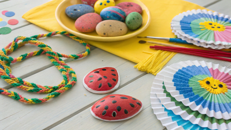 simple summer crafts for toddlers