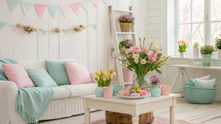spring pastel decor ideas for a cheerful home