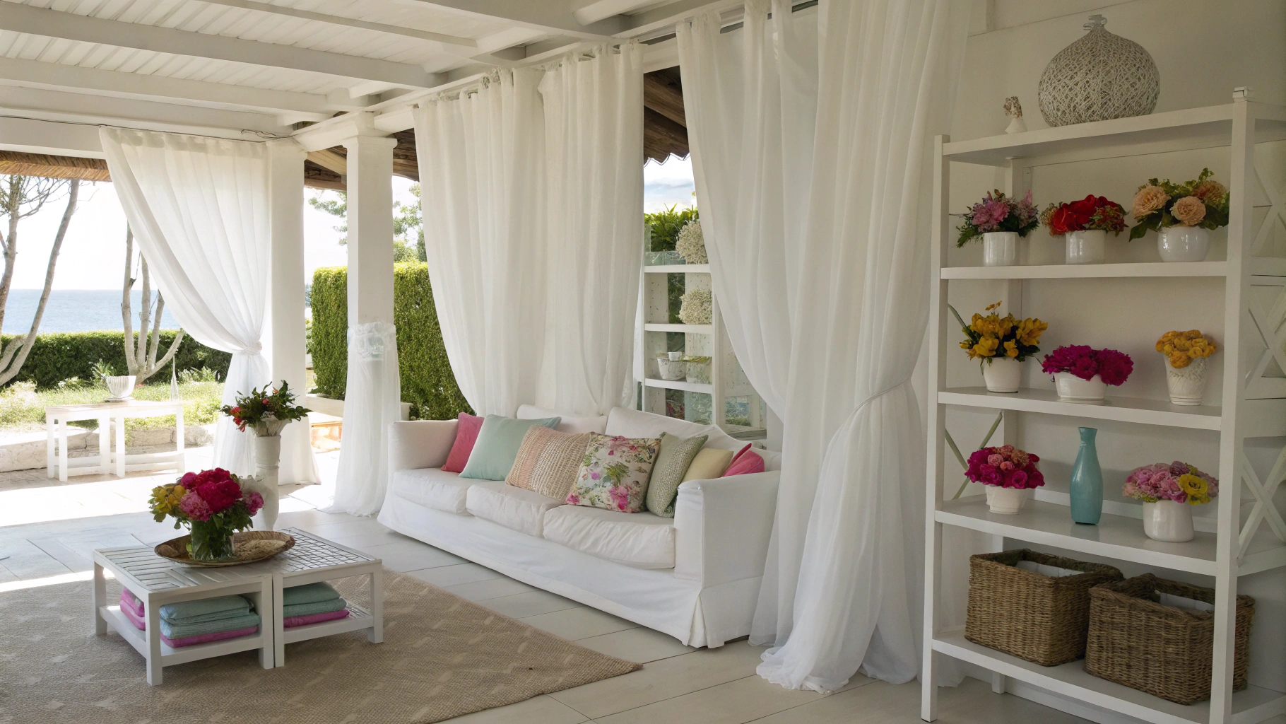 20+ Summer Decor Ideas for Homes With Lots of White