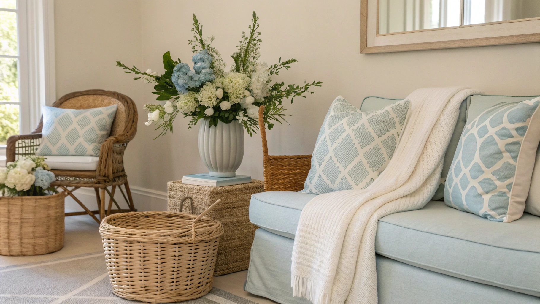 15+ Summer Decor Ideas That Work With Neutral Homes