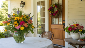 18+ Summer Decor Ideas Using Fresh Flowers Around the Home