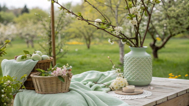 summer decor ideas using plants and greenery