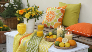 13+ Summer Decor Ideas With Citrus Colors and Bright Accents