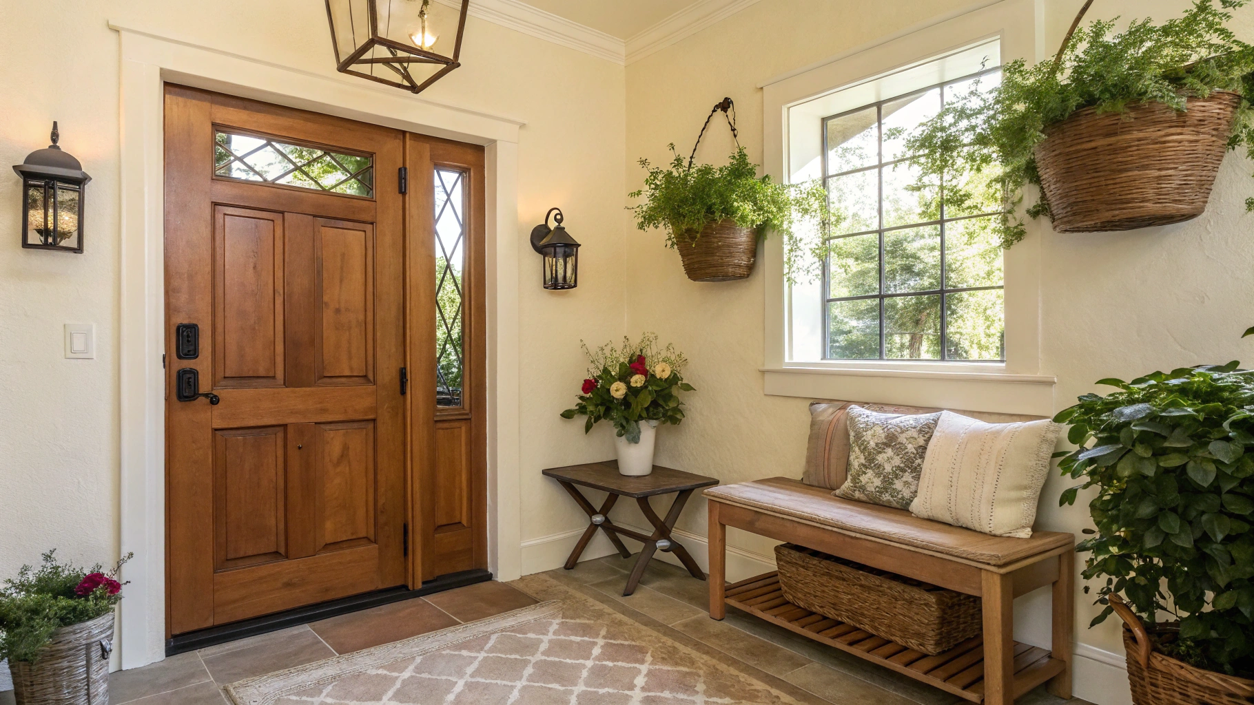 cozy front entryway ideas