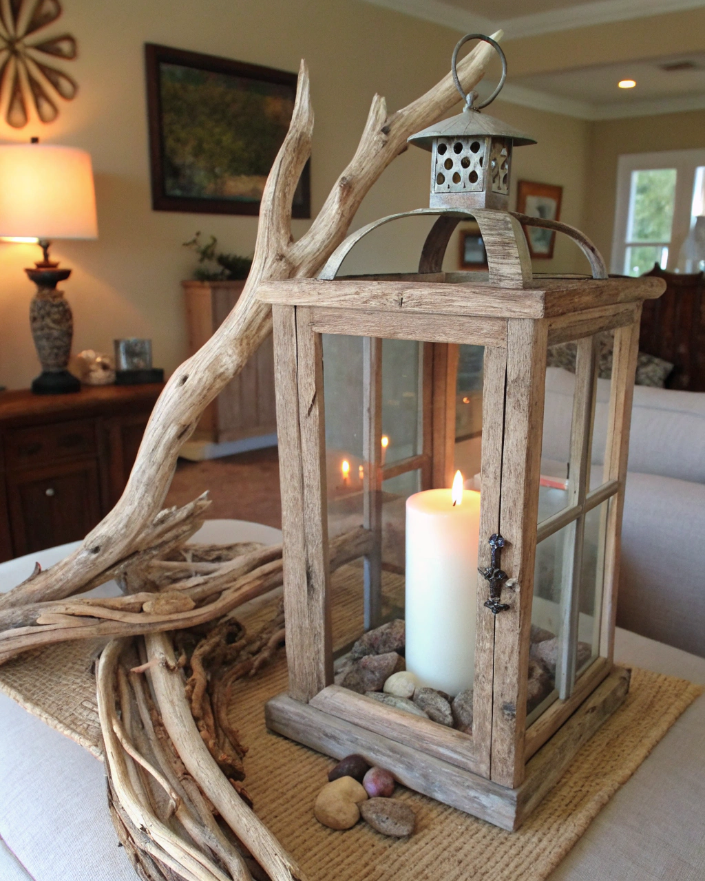 driftwood candle holder decor ideas driftwood lan
