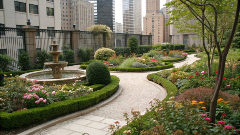 how to create a beautiful small city garden