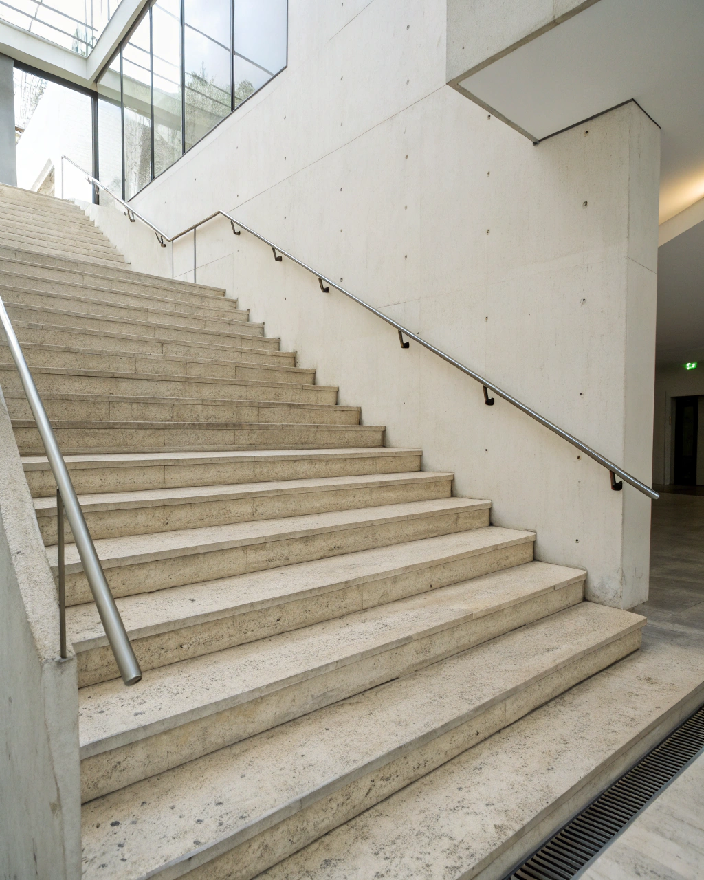 minimalist staircase designs minimal concrete sta