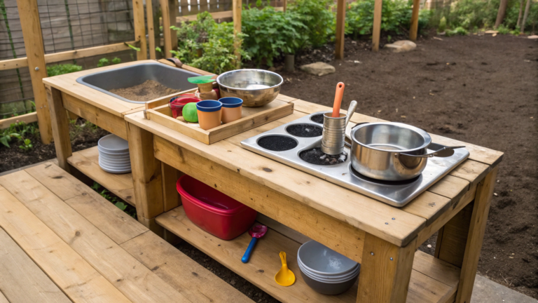 mud kitchen ideas for kids