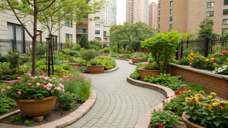 small city garden layout ideas