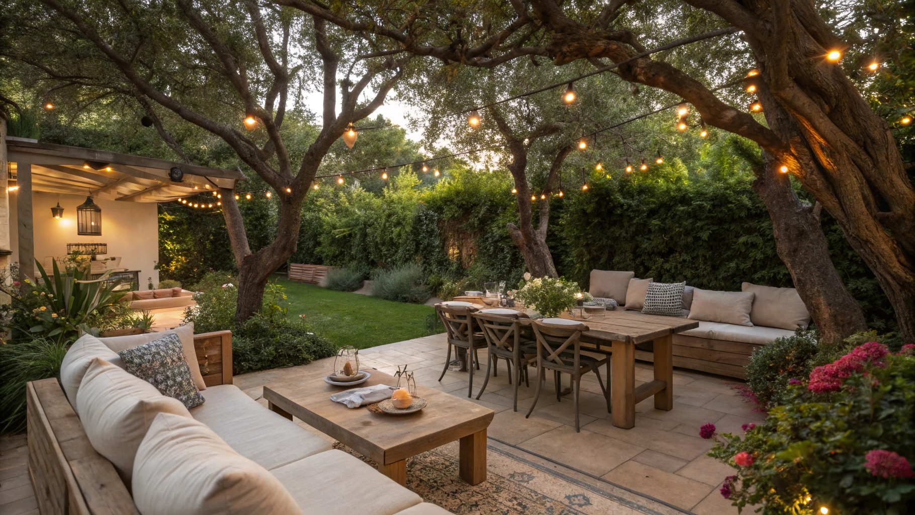 16+ Unique Alfresco Living Space Ideas