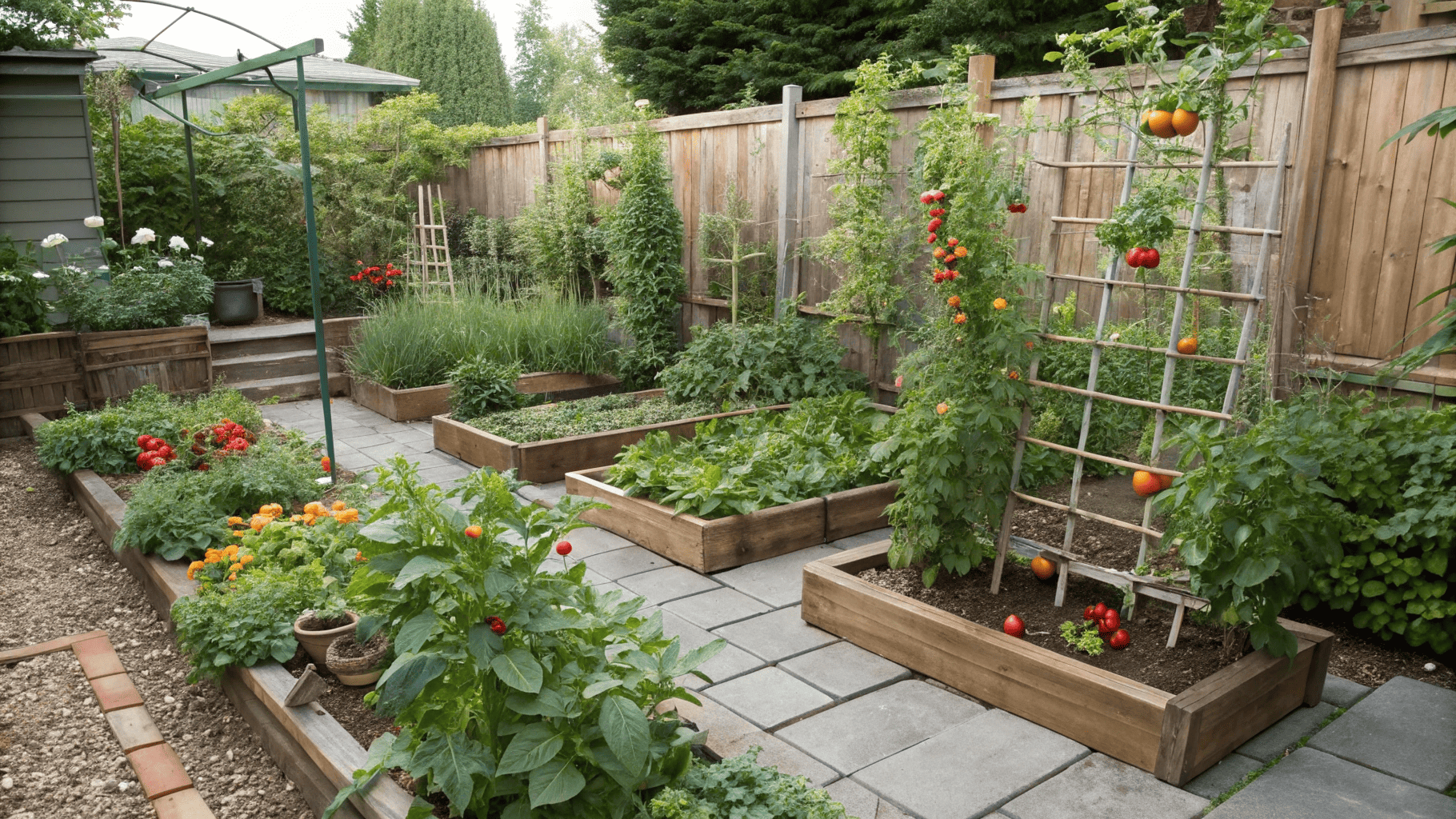 backyard edible garden ideas 1
