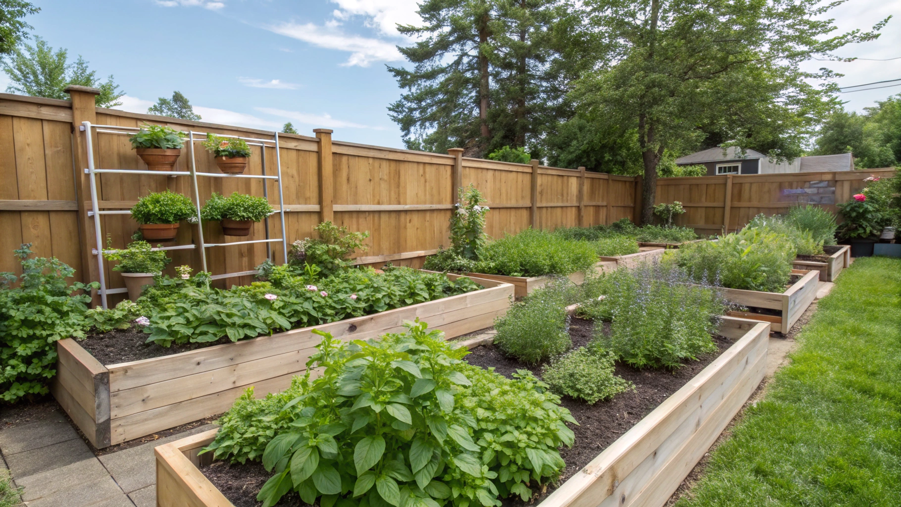 backyard herb garden ideas